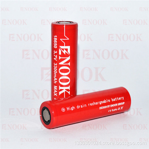 Huge stock Enook 3300mah 18650 imr battery enook 18650 battery 40A for vape mod pk vtc4 vtc5
